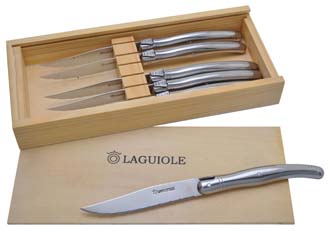 cadeaux affaires - couteau laguiole inox
