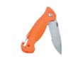 couteau publicitaire 'SOS' avec sifflet orange - Vue n° 4